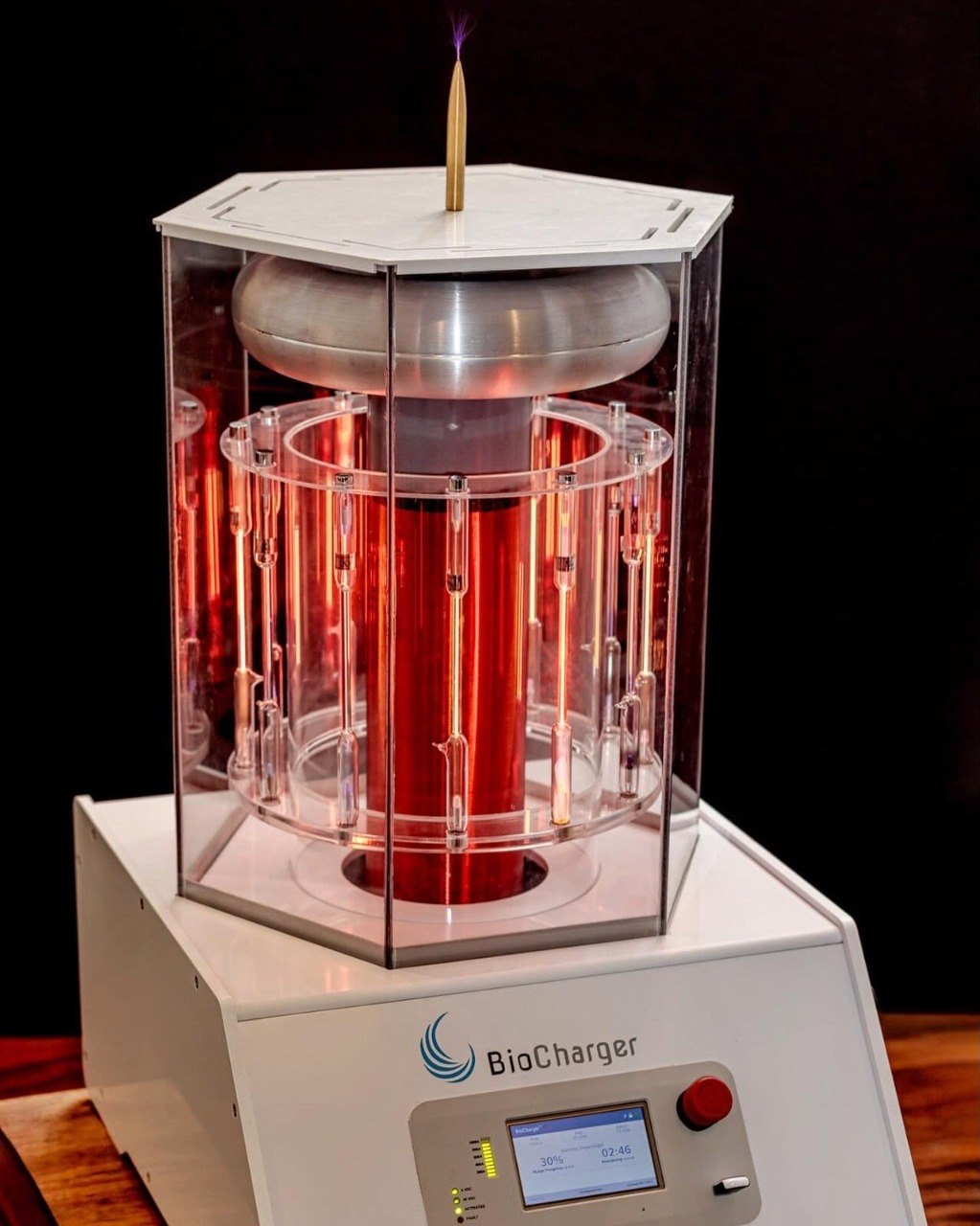 BioCharger device in the Myo Evolution studio