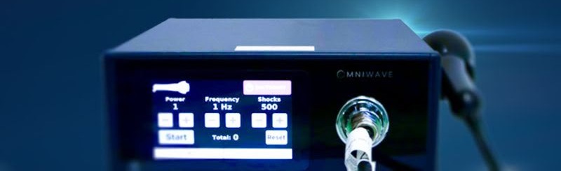 Close view of the OmniWave device and applicators