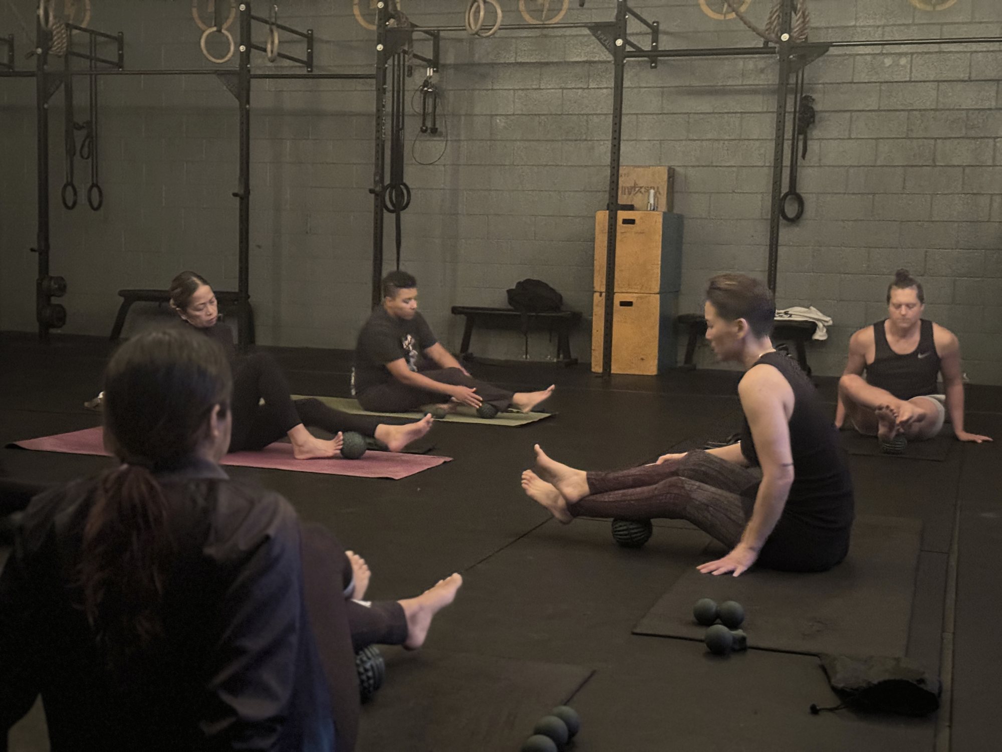 Group class on mats learning self-release
